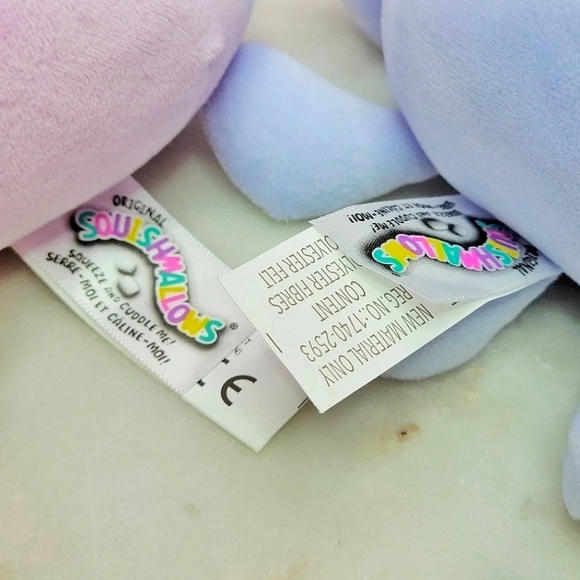 Squishmallow Stacy Squid & Cailey Crab 5" Rare HTF Canada Import Plush Set NWT - Picture 8 of 11